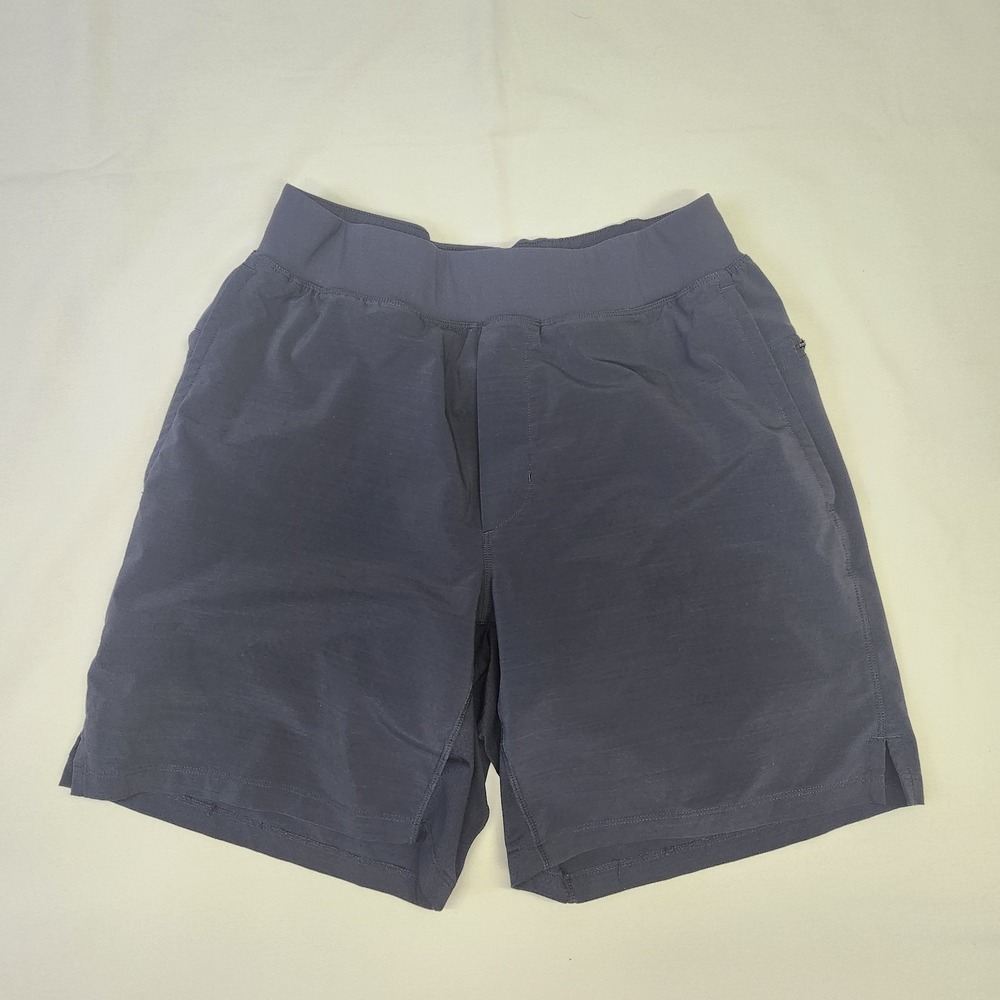Fabletics Men's Black Lined Athletic Shorts Size Small 7" Inseam Stretch Gym